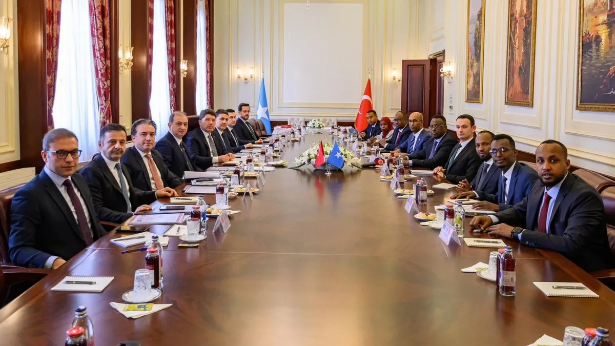 Bakan Tunç, Somali Adalet ve Anayasal İşler Bakanı Hassan Moallin Mohamoud Sheikhali’yi ağırladı