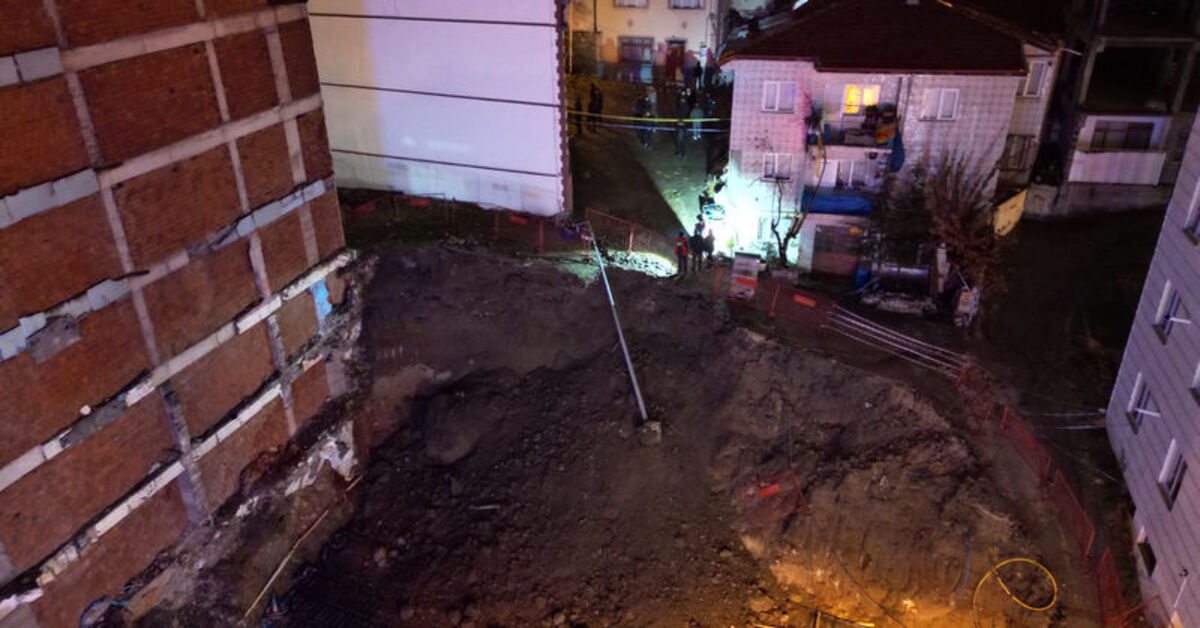 Tokat’ta inşaat alanında toprak kaydı; 3 binada oturanlar tahliye edildi