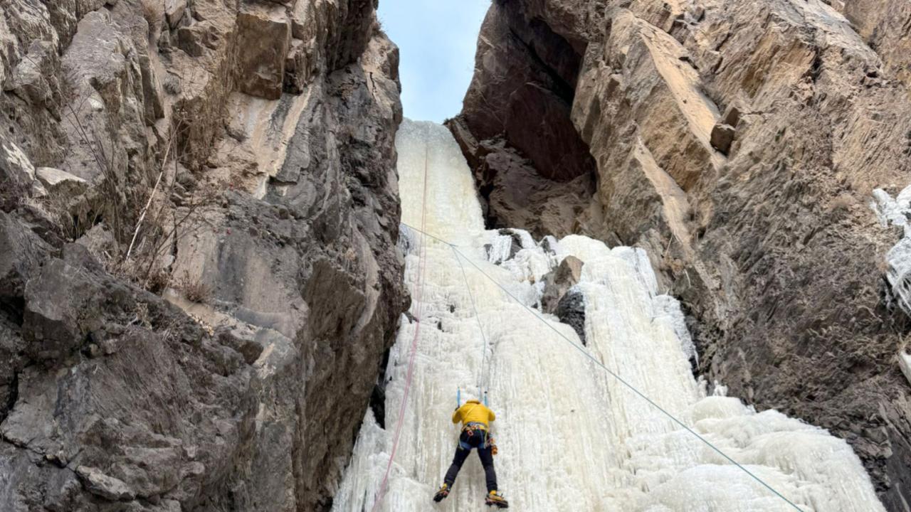 Dağcılar Kars’ın kış turizmine yeni bir soluk getirdi