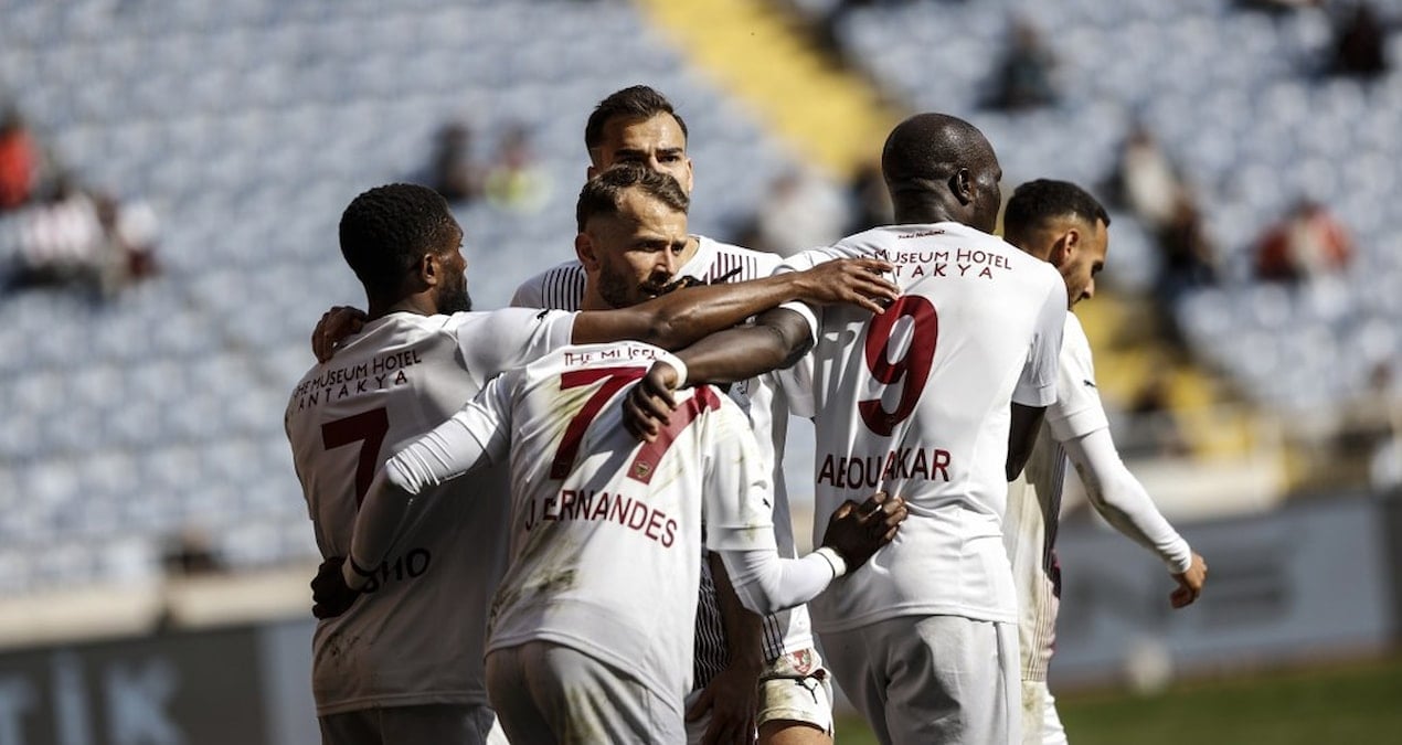 Hatayspor 3 puan hasretini dindirdi