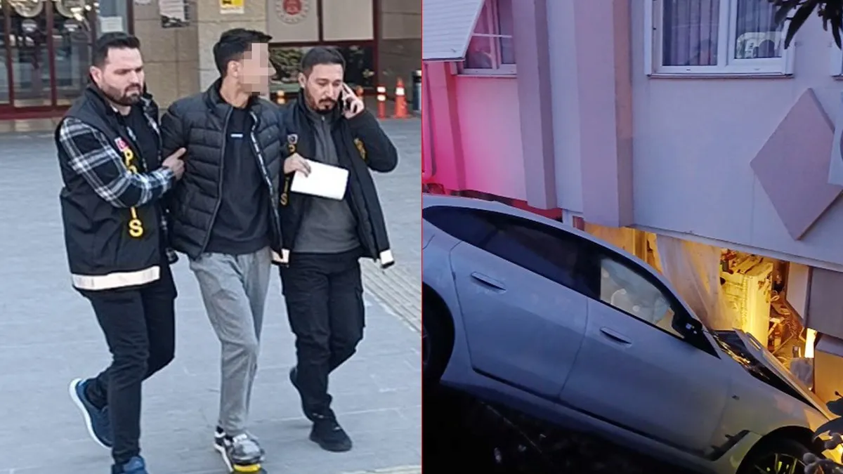 Uyuşturucunun etkisiyle başka araca çarparak eve girmişti: O avukat tutuklandı