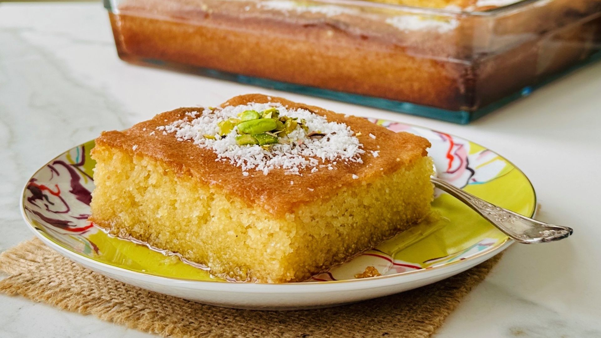 Limonlu revani tatlısı 