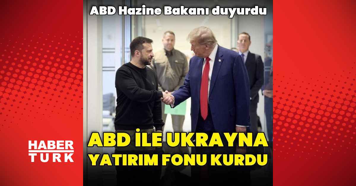 ABD ile Ukrayna arasında ortak yatırım fonu anlaşması